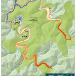 WV Division of Natural Resources Upper Mud Lake Fishing Guide (Small) digital map