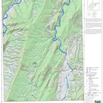 WV Division of Natural Resources Upper Tract Quad Topo - WVDNR digital map