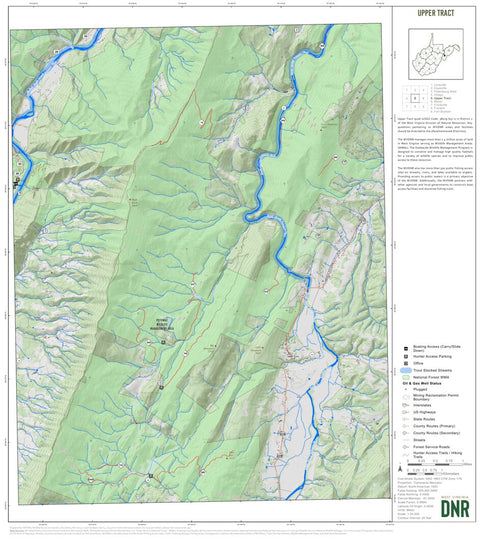 Pendleton County, WV Quad Maps - Bundle Map by WV Division of Natural ...
