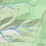 WV Division of Natural Resources Upper Tract Quad Topo - WVDNR digital map