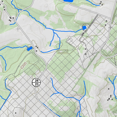 WV Division of Natural Resources Valley Point Quad Topo - WVDNR digital map