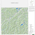 WV Division of Natural Resources Wadestown Quad Topo - WVDNR digital map