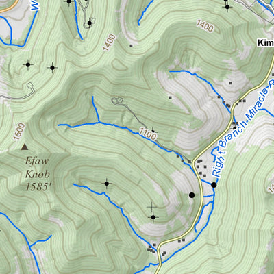 WV Division of Natural Resources Wadestown Quad Topo - WVDNR digital map