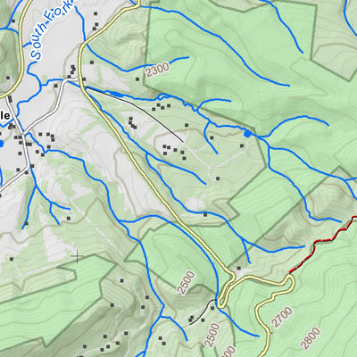 WV Division of Natural Resources Waiteville Quad Topo - WVDNR digital map