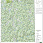 WV Division of Natural Resources Walkersville Quad Topo - WVDNR digital map