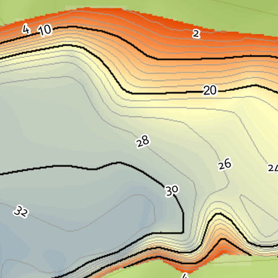 WV Division of Natural Resources Wallback Lake Fishing Guide digital map