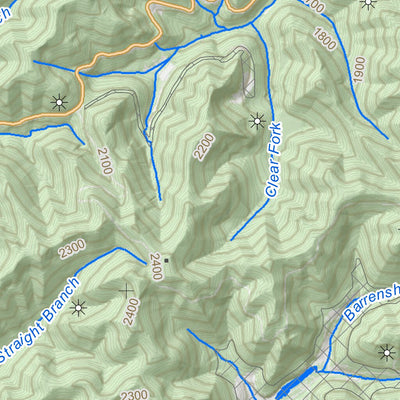 WV Division of Natural Resources War Quad Topo - WVDNR digital map