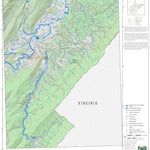 WV Division of Natural Resources Wardensville Quad Topo - WVDNR digital map