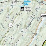 WV Division of Natural Resources Wardensville Wildlife Management Area digital map