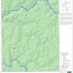 WV Division of Natural Resources Webster Springs SE Quad Topo - WVDNR digital map