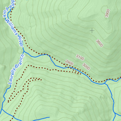 WV Division of Natural Resources Webster Springs SE Quad Topo - WVDNR digital map