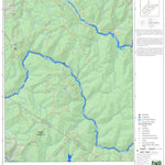 WV Division of Natural Resources Webster Springs SW Quad Topo - WVDNR digital map