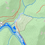 WV Division of Natural Resources Webster Springs SW Quad Topo - WVDNR digital map