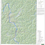 WV Division of Natural Resources West Hamlin Quad Topo - WVDNR digital map