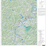 WV Division of Natural Resources West Milford Quad Topo - WVDNR digital map