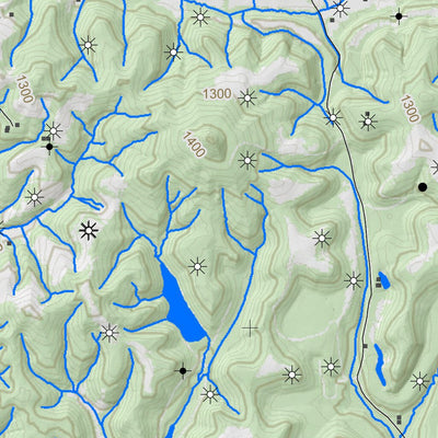 WV Division of Natural Resources West Milford Quad Topo - WVDNR digital map