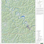 WV Division of Natural Resources West Union Quad Topo - WVDNR digital map