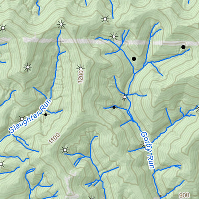 WV Division of Natural Resources West Union Quad Topo - WVDNR digital map