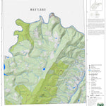 WV Division of Natural Resources Westernport Quad Topo - WVDNR digital map