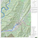 WV Division of Natural Resources White Sulphur Springs Quad Topo - WVDNR digital map