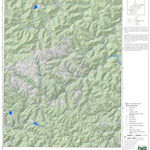WV Division of Natural Resources Williams Mountain Quad Topo - WVDNR digital map