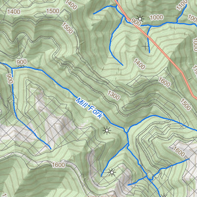 WV Division of Natural Resources Williamson Quad Topo - WVDNR digital map