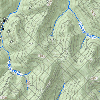 WV Division of Natural Resources Wilsondale Quad Topo - WVDNR digital map