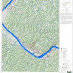 WV Division of Natural Resources Winfield Quad Topo - WVDNR digital map