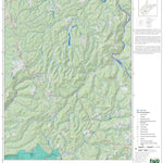 WV Division of Natural Resources Winona Quad Topo - WVDNR digital map