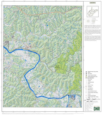 WV Division of Natural Resources Wirt County, WV Quad Maps - Bundle bundle