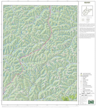 WV Division of Natural Resources Wirt County, WV Quad Maps - Bundle bundle