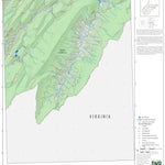 WV Division of Natural Resources Wolf Gap Quad Topo - WVDNR digital map