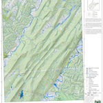 WV Division of Natural Resources Yellow Spring Quad Topo - WVDNR digital map