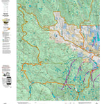 Wyoming HuntData LLC Bighorn Sheep Unit 10 Map digital map