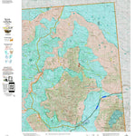 Wyoming HuntData LLC Mule Deer Unit 2 Summer, Winter Concentrations and Resident Herds digital map