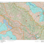 Wyoming HuntData LLC Mule Deer Unit 25 Summer, Winter Concentrations and Resident Herds digital map