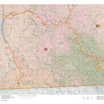 Wyoming HuntData LLC Mule Deer Unit 82 Summer, Winter Concentrations and Resident Herds digital map