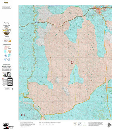 Wy Antelop Unit 23 Topo with Concentrations Preview 1