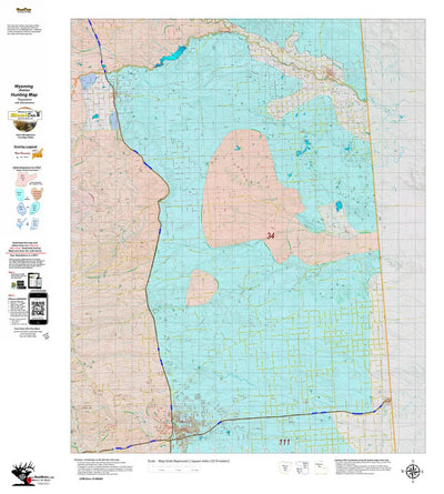 Wy Antelop Unit 34 Topo with Concentrations Preview 1