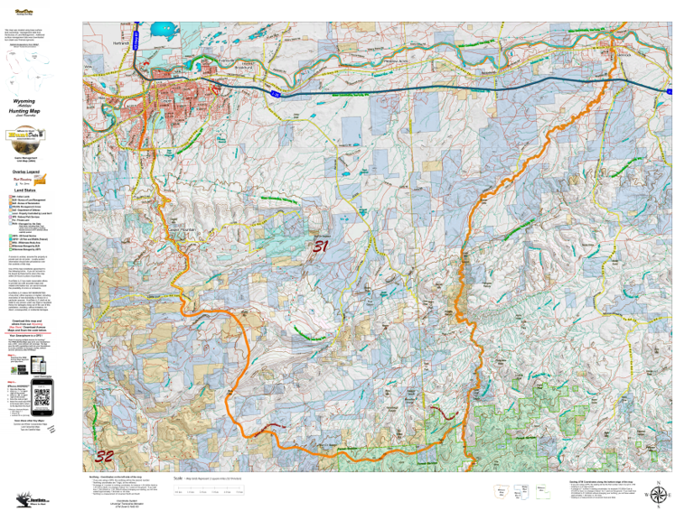 Shell Wy Map Wy Antelope Unit 31 Concentrations and Land Ownership Map by Wyoming ...