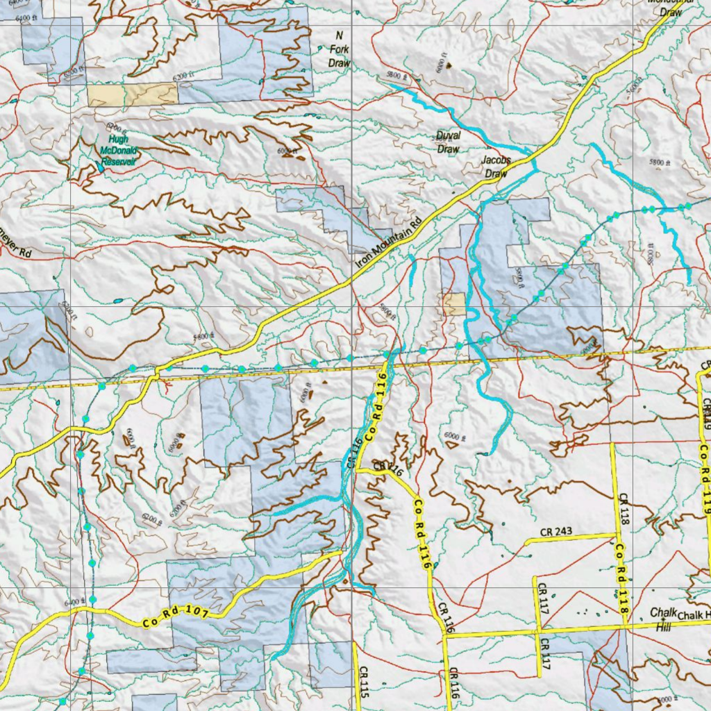 Wy Antelope Unit 34 Concentrations and Land Ownership Map by Wyoming ...