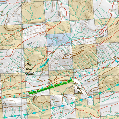 Wy Antelope Unit 47 Concentrations and Land Ownership Preview 3
