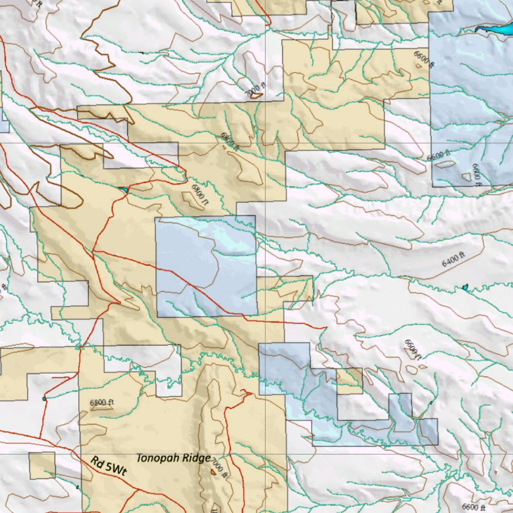 Wy Antelope Unit 82 Concentrations and Land Ownership Map by Wyoming ...