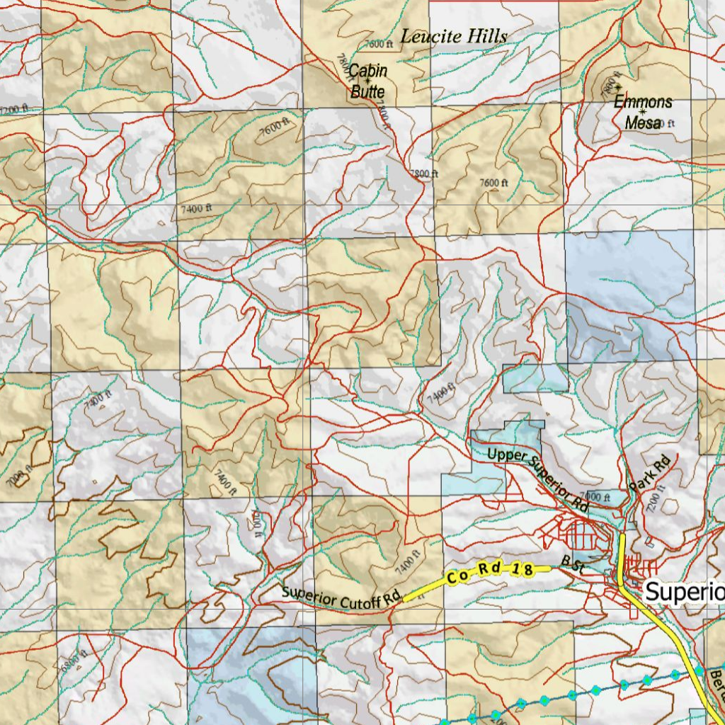 Shell Wy Map Wy Antelope Unit 92 Concentrations and Land Ownership Map by Wyoming ...