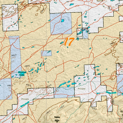 Wy Bighorn Unit 17 with Land Ownership Preview 2