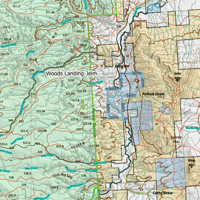 Wy Bighorn Unit 18 with Land Ownership Preview 3