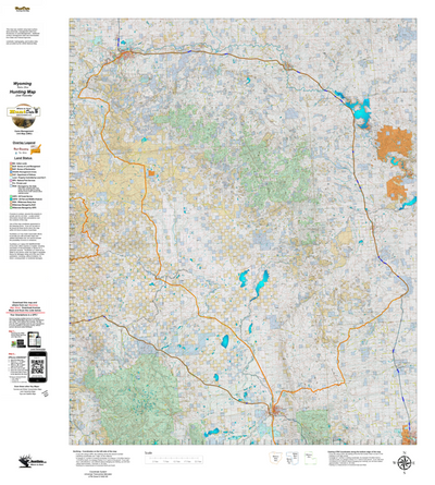 Wy Bighorn Unit 19 with Land Ownership Preview 1