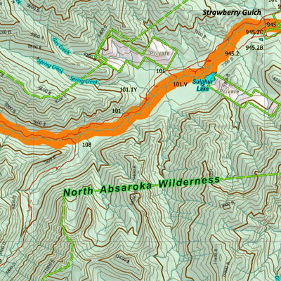 Wy Bighorn Unit 2 with Land Ownership Preview 2
