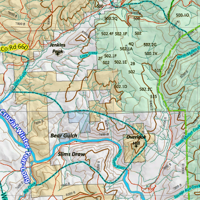 Wy Bighorn Unit 21 Concentrations and Land Ownership Preview 3