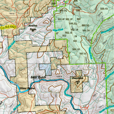 Wy Bighorn Unit 21 with Land Ownership Preview 3